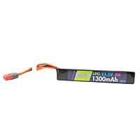 Rebel Battery - 1300mAh Lipo 11.1V 20C Stick - Deans
