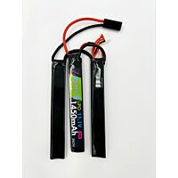Rebel Battery - 1450mAh Lipo 11.1V 30C Nunchuck - Mini Tamiya