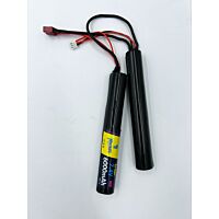 Rebel Battery - 6000mAh Li-Ion 7.4V 10C Nunchuck - Deans