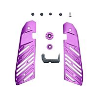 CTM Fuku-2 Frame CNC Aluminium Accessories Full Set (AAP-01/C) - Violet