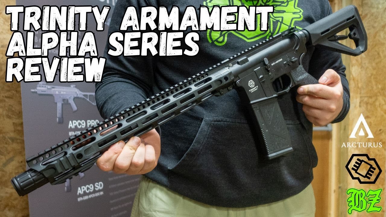 2025's Best Out of the Box Airsoft Gun? Trinity Armament Alpha Series Review (GATE x Arcturus)