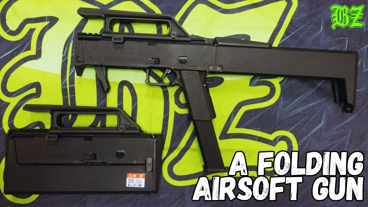 A Folding Airsoft Gun?! Maruyama FMG-9 Review (VFC)
