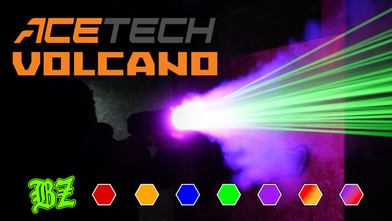 AceTech Volcano UK Exclusive Preview: World's First Light-Up Grenade Launcher