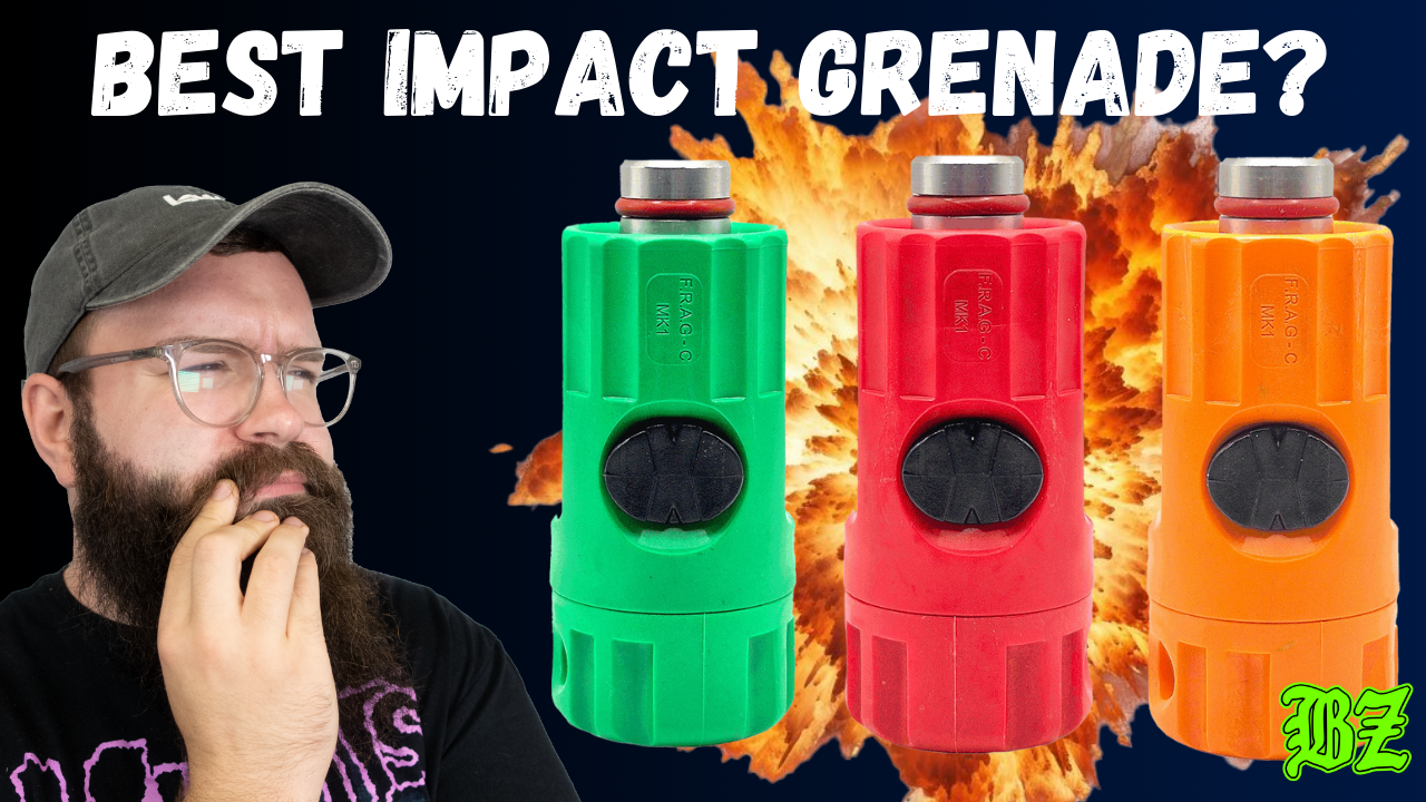 The Best Blank Firing Impact Grenade? - FRAG-C Airsoft Review