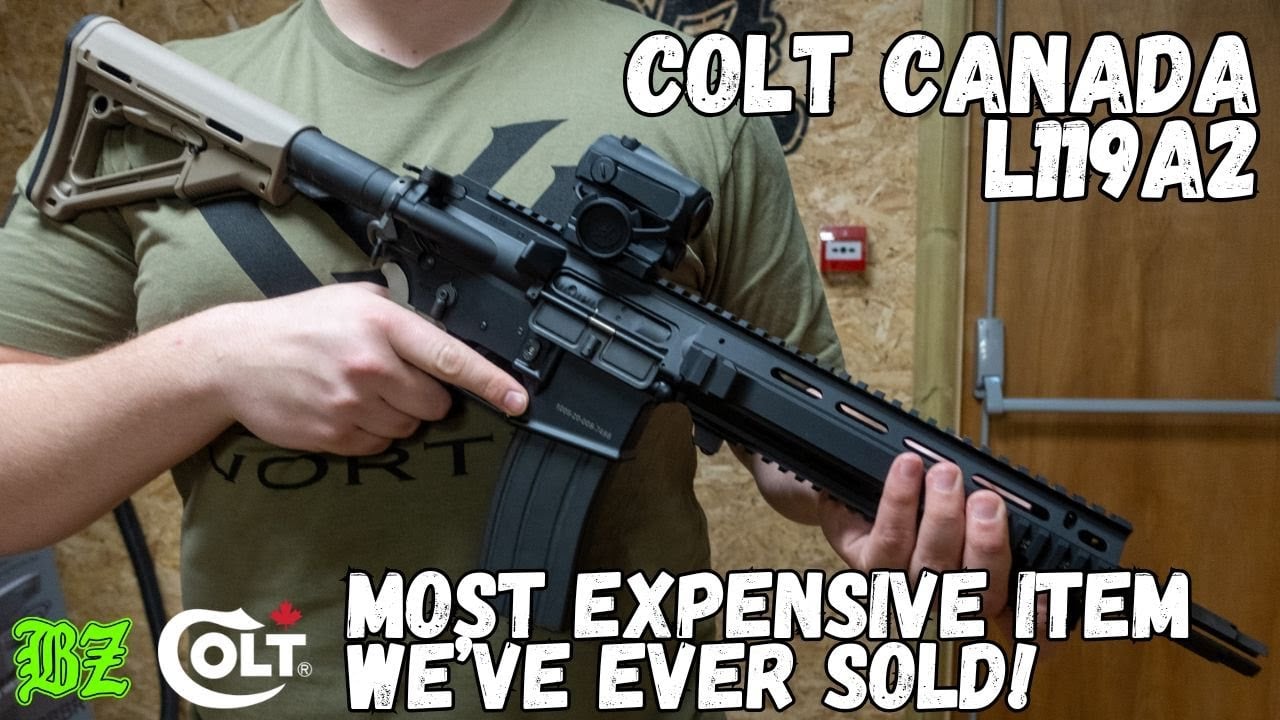 An £1800 Airsoft Gun?! The Colt Canada L119A2 is Most Expensive Rif We've Ever Had!