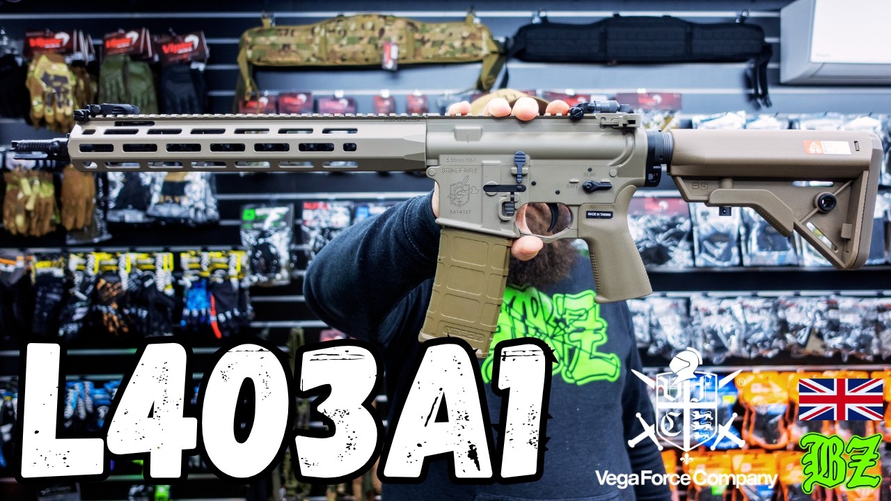 A Royal Marines Airsoft Replica? (VFC L403A1 KS-1 Review)