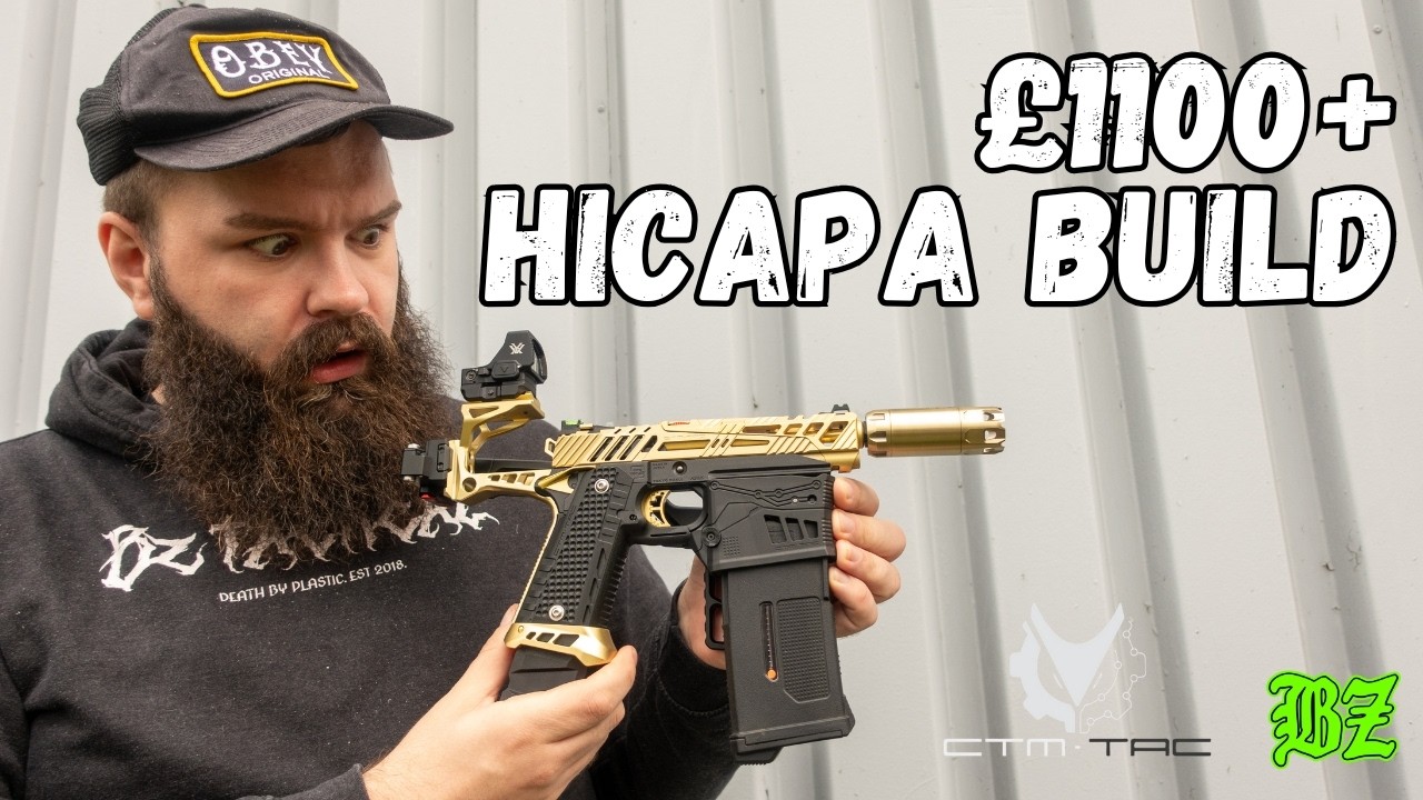 We Built an Airsoft Pistol Worth Over £1100