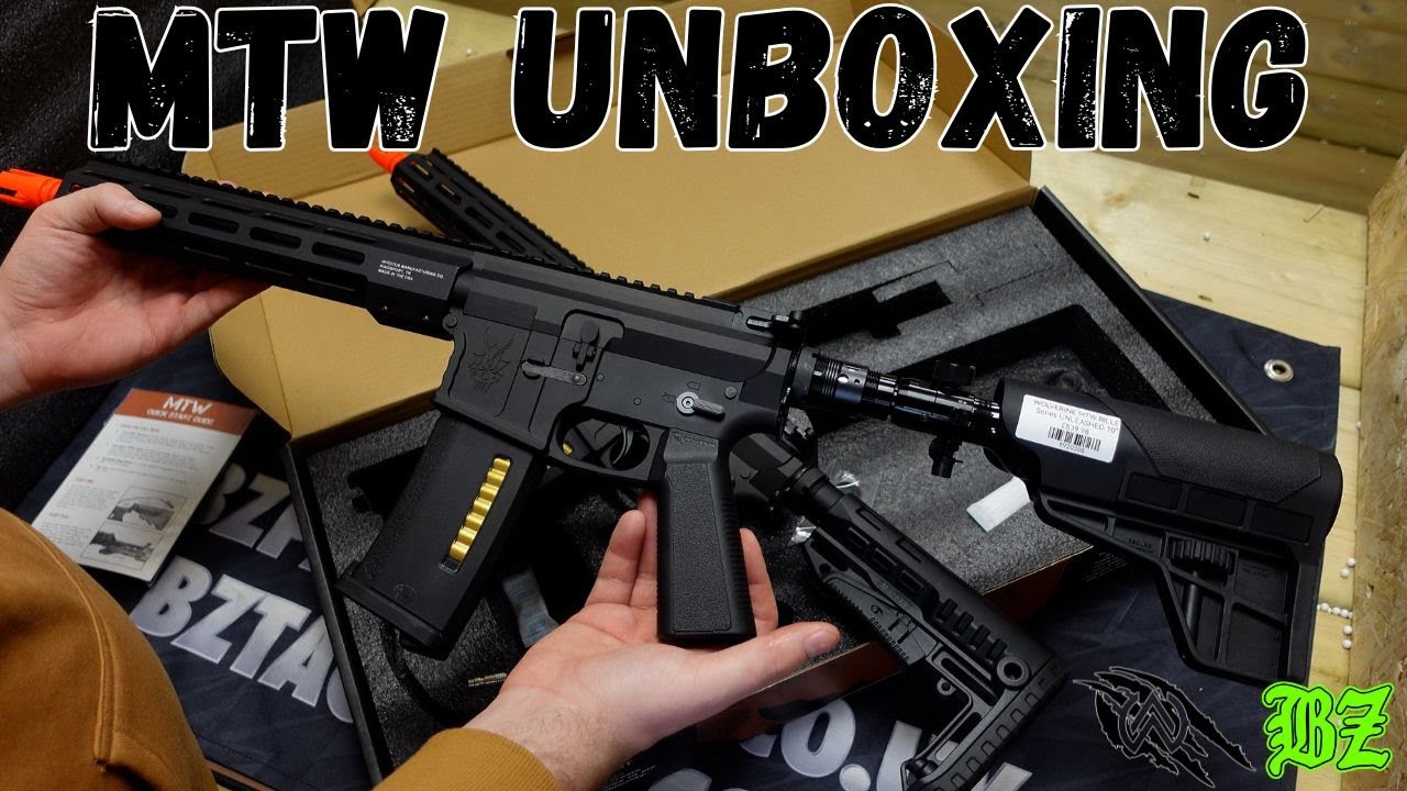 The Best Starter HPA Airsoft Rifle? Unboxing 6 Versions of the Wolverine MTW