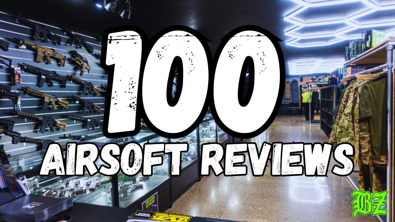 100 Airsoft Products Reviewed in Under 35 Minutes (100 Video Special)