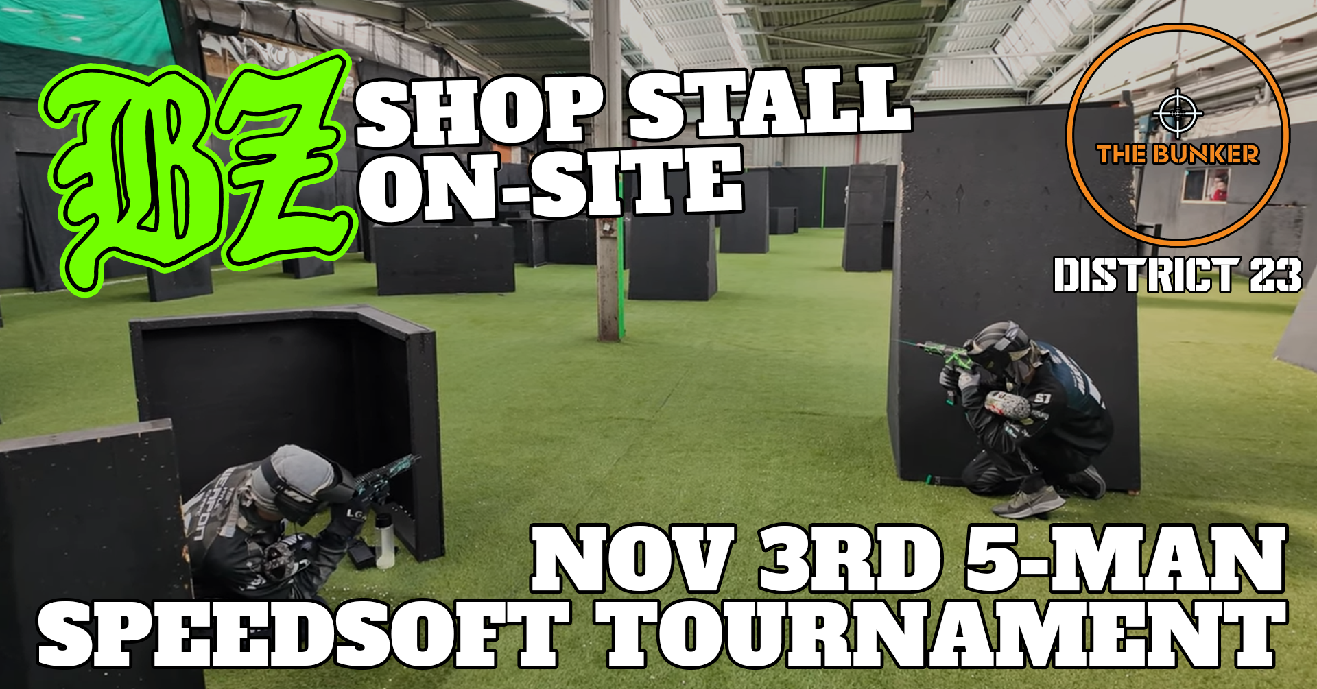 BZ in Attendance for 5-Man Speedsoft Tournament @ The Bunker CQB: November 3rd