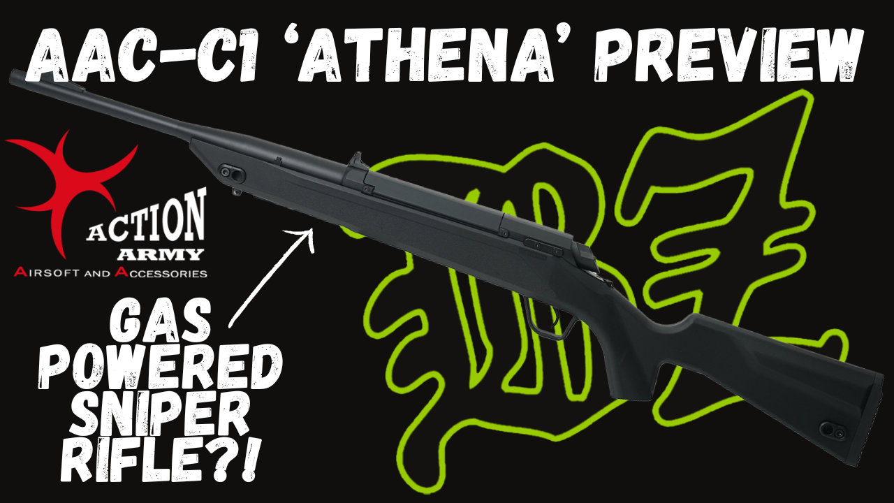 Exclusive Preview: New Action Army AAC-C1 Athena Gas Airsoft Sniper