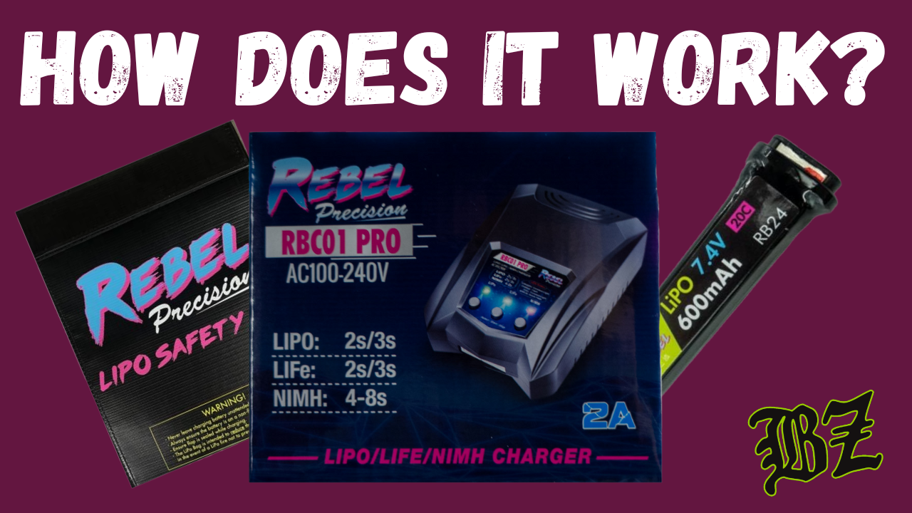 How to Use an Airsoft Battery Smart Charger (Rebel Precision RBC01 Pro)