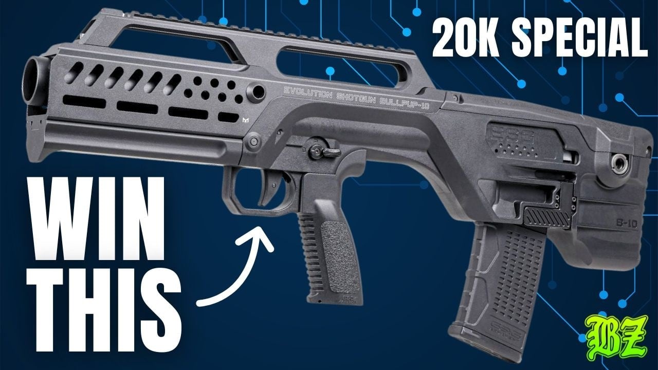 20K Giveaway: Win a G&G Armament ESG-10 Bullpup Airsoft Shotgun!