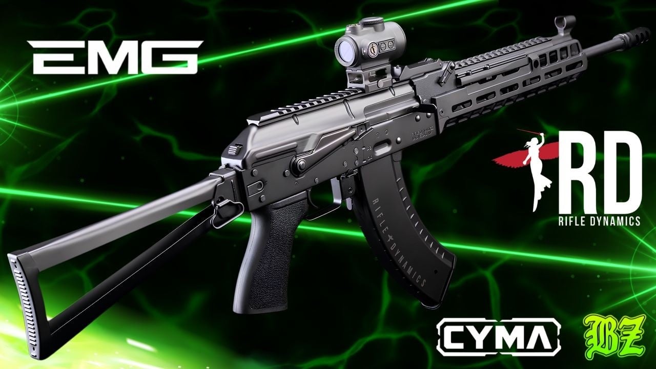 This Airsoft AK Has a TRACER Built Into It! EMG x Rifle Dynamics RD701