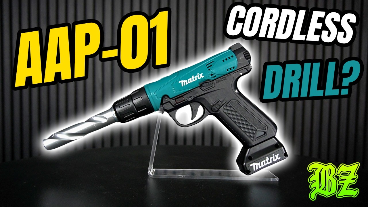 Turning An Airsoft Gun Into a Makita Drill (AAP-01 Upgrade Kit)