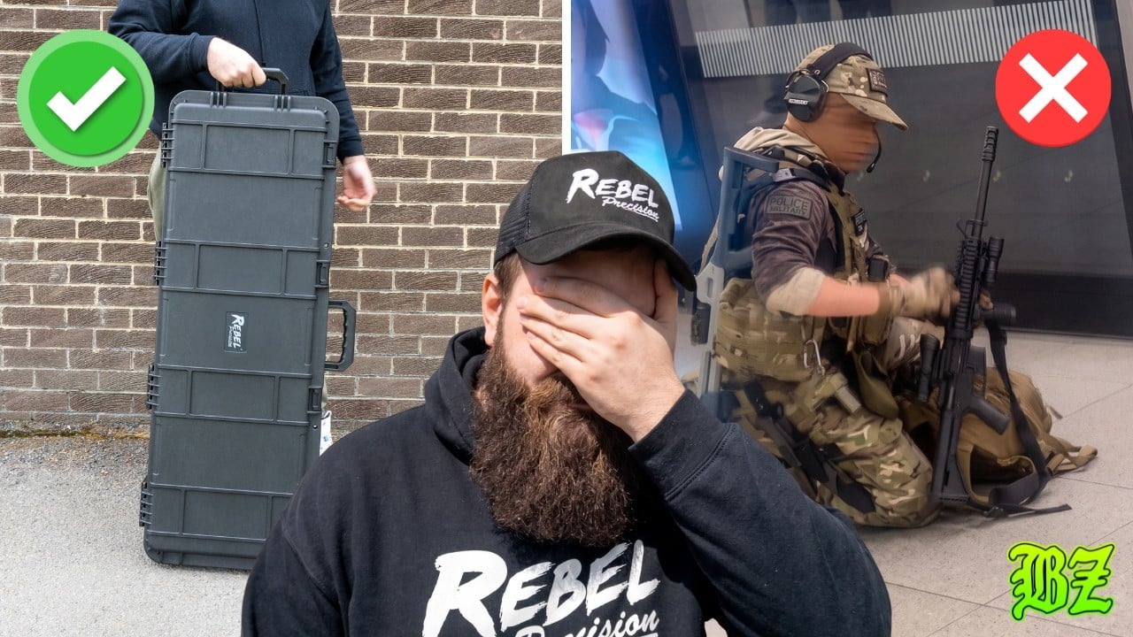  This Airsofter Got ARRESTED! Don't Be Like Them! (Airsoft Kit Transport Guide)