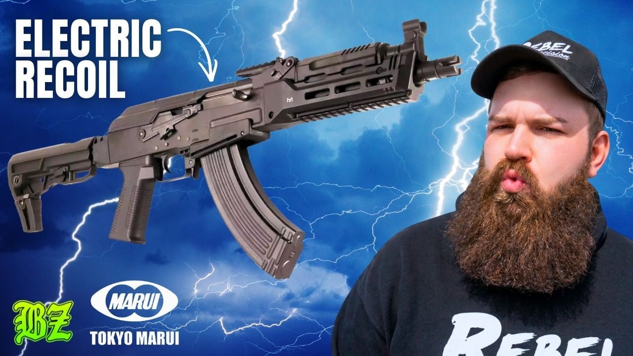 I Was SHOCKED By This Electric Recoil (Tokyo Marui AK Storm)