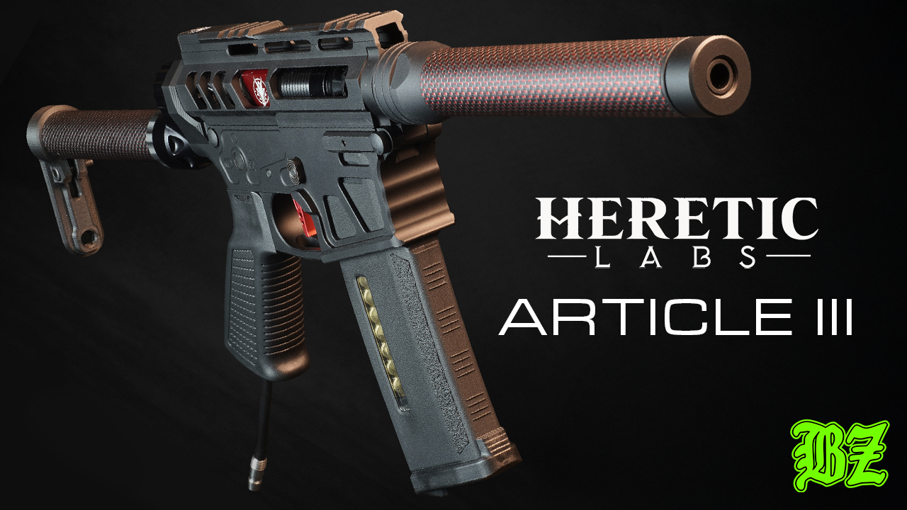 Unboxing the New Heretic Labs Article III HPA Speedsoft Rifle (Airsoft Review)